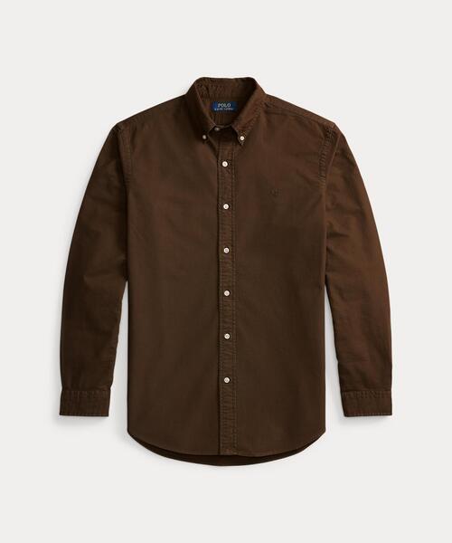 POLO RALPH LAUREN（ポロ ラルフ ローレン）の「クラシック フィット ガーメントダイド オックスフォード シャツ（シャツ/ブラウス・メンズ・ブラウン系・S/M/L/XXL/XS/XL）」の7枚目の写真