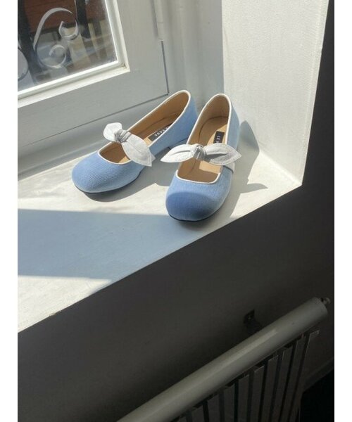 LEVASE（ルバズ）の「e.g) new emma pumps-denim 2cm（パンプス・レディース・その他・38/35/36/37/36.5/37.5/35.5/39.5/38.5）」の3枚目の写真