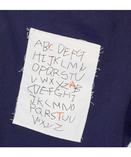 SARANAGI(サラナギ)の「SE055-SWETPANTS (navy)(スウェットパンツ・レディース・ネイビー・FREE)」の3枚目の写真