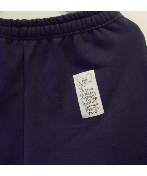 SARANAGI(サラナギ)の「SE055-SWETPANTS (navy)(スウェットパンツ・レディース・ネイビー・FREE)」の4枚目の写真