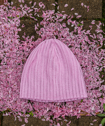 UNSTOPPABLE（アンストッパブル）の「Linen Knit Golji Beanie Pink（ニットキャップ/ビーニー）」