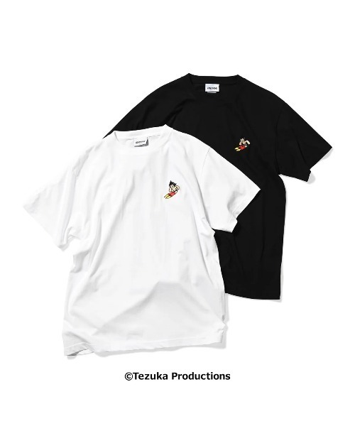 HOMEGAME（ホームゲーム）の「HOMEGAME x 鉄腕アトム - Tシャツ[HOMEGAME x ATOM EMBROIDERED TEE HG250147]（Tシャツ/カットソー・メンズ・ブラック/ホワイト・MEDIUM/SMALL/X-LARGE/LARGE）」の7枚目の写真