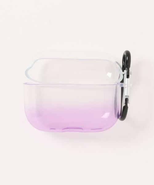 Fun & Daily（ファンアンドデイリー）の「グラデーションクリアエアポッズケース（ヘッドフォン/イヤホン・レディース・パープル系その他・B/A）」の3枚目の写真