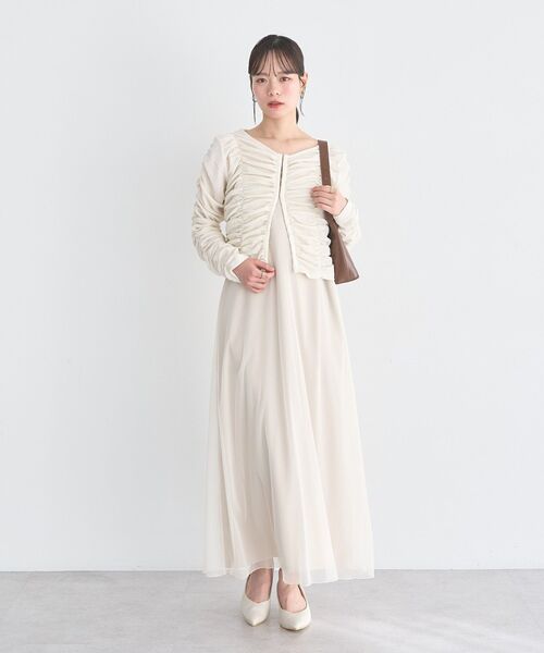 earth music&ecology（アースミュージックアンドエコロジー）の「フロントホックシャーリングトップス（シャツ/ブラウス・レディース・アイボリー/ブラック/モカ・FREE）」の18枚目の写真