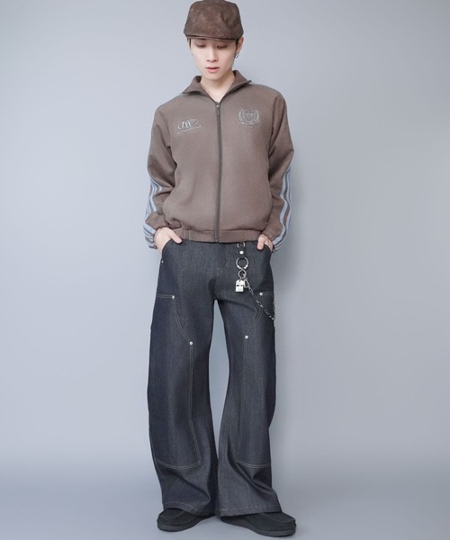 SPINNS（スピンズ）の「【しっかり厚手】短丈フェイクスエードブルゾン/裏地付き・春まで対応/ユニセックス（ブルゾン・メンズ・グレー系その他/ブラウン系その他/ホワイト系その他/ベージュ系その他・ONESIZE）」の22枚目の写真