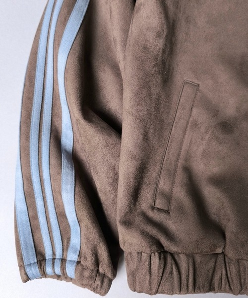 SPINNS（スピンズ）の「【しっかり厚手】短丈フェイクスエードブルゾン/裏地付き・春まで対応/ユニセックス（ブルゾン・メンズ・グレー系その他/ブラウン系その他/ホワイト系その他/ベージュ系その他・ONESIZE）」の20枚目の写真