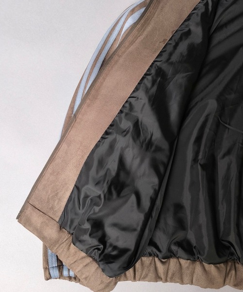 SPINNS（スピンズ）の「【しっかり厚手】短丈フェイクスエードブルゾン/裏地付き・春まで対応/ユニセックス（ブルゾン・メンズ・グレー系その他/ブラウン系その他/ホワイト系その他/ベージュ系その他・ONESIZE）」の21枚目の写真