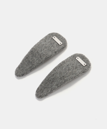 IENA | HEYEP/ヘイップ Plaid Hair Clips-2 Piece Set ヘアクリップ HP10425(バレッタ/ヘアクリップ)