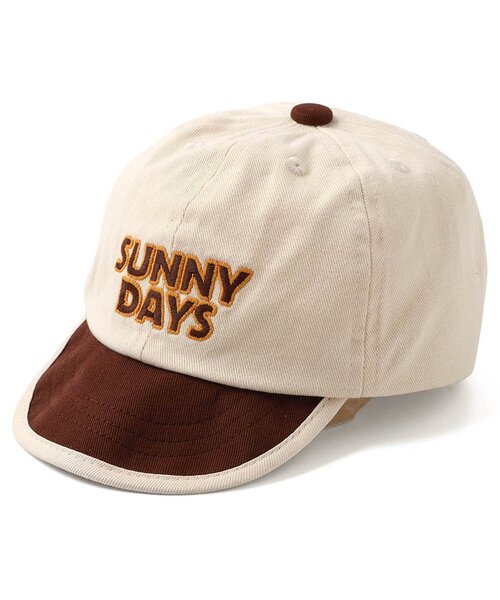 BREEZE（ブリーズ）の「Bpop 刺繍ベビーキャップ（キャップ・キッズ・ピンク/グリーン/イエロー/インディゴブルー/アイボリー・48/46）」の2枚目の写真