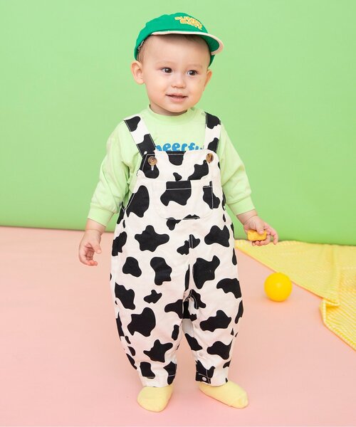 BREEZE（ブリーズ）の「Bpop 刺繍ベビーキャップ（キャップ・キッズ・ピンク/グリーン/イエロー/インディゴブルー/アイボリー・48/46）」の6枚目の写真