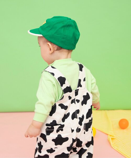 BREEZE（ブリーズ）の「Bpop 刺繍ベビーキャップ（キャップ・キッズ・ピンク/グリーン/イエロー/インディゴブルー/アイボリー・48/46）」の7枚目の写真