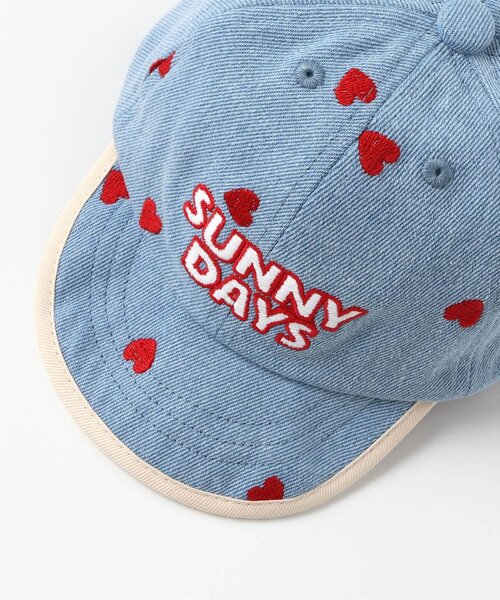 BREEZE（ブリーズ）の「Bpop 刺繍ベビーキャップ（キャップ・キッズ・ピンク/グリーン/イエロー/インディゴブルー/アイボリー・48/46）」の12枚目の写真