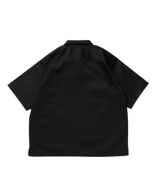 BEN DAVIS/WHITE LABEL(ベンデイビス ホワイトラベル)の「【BEN DAVIS(ベンデイビス)】1/2ZIP S/S SHIRT / ハーフジップ シャツ 半袖 クルーネック ワンポイント ピス ワンポイント 【セットアップ着用可能】(シャツ/ブラウス・メンズ・ネイビー/ベージュ/ダークグリーン/ブルー系その他2/ブラック・X-LARGE/LARGE/MEDIUM)」の7枚目の写真