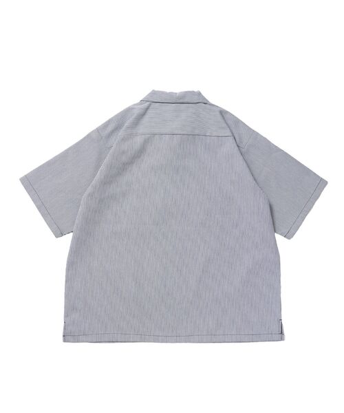 BEN DAVIS/WHITE LABEL(ベンデイビス ホワイトラベル)の「【BEN DAVIS(ベンデイビス)】1/2ZIP S/S SHIRT / ハーフジップ シャツ 半袖 クルーネック ワンポイント ピス ワンポイント 【セットアップ着用可能】(シャツ/ブラウス・メンズ・ネイビー/ベージュ/ダークグリーン/ブルー系その他2/ブラック・X-LARGE/LARGE/MEDIUM)」の21枚目の写真
