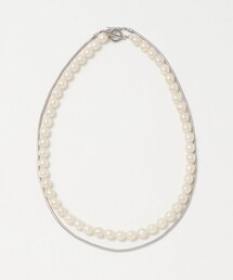 green label relaxing | バロック フェイクパール＆チェーン 3WAY ネックレス(ネックレス)