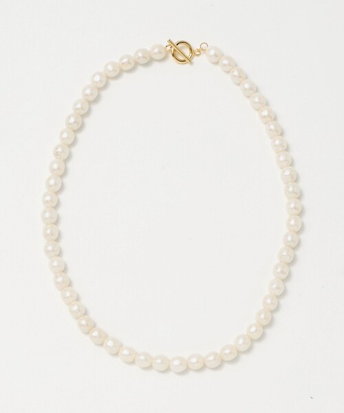 green label relaxing(グリーンレーベルリラクシング)の「バロック フェイクパール&チェーン 3WAY ネックレス(ネックレス・レディース・ゴールド/シルバー・FREE)」の8枚目の写真