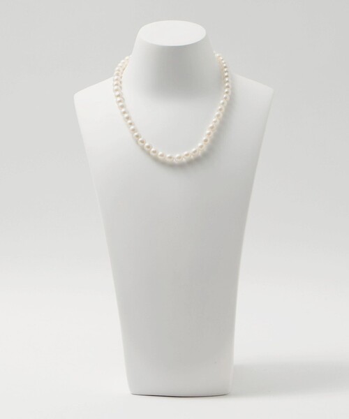 green label relaxing(グリーンレーベルリラクシング)の「バロック フェイクパール&チェーン 3WAY ネックレス(ネックレス・レディース・ゴールド/シルバー・FREE)」の9枚目の写真