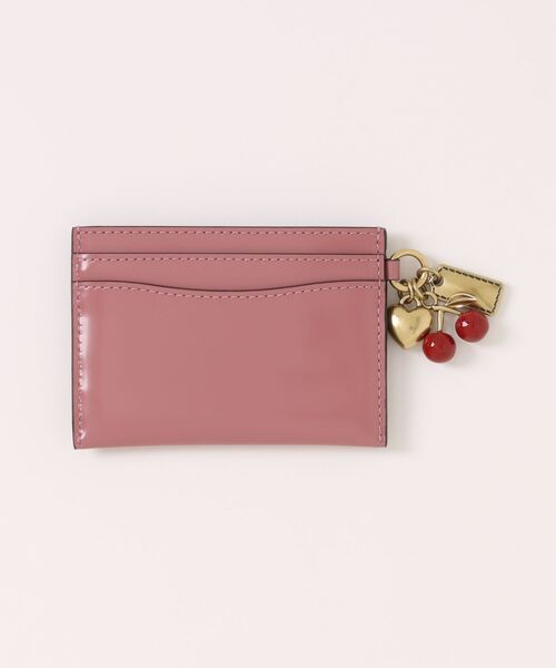 COACH（コーチ）の「エッセンシャル カード ケース・チャーム（カードケース・レディース・ピンク系その他・ONE）」の7枚目の写真