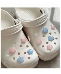 Vini（ヴィニ）の「ぷっくりスター ジビッツ シューズチャーム（シューズアクセサリー）」