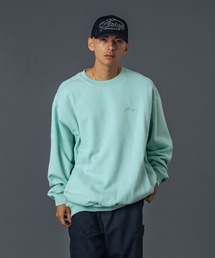 PANELED CREWNECK SWEATSHIRT