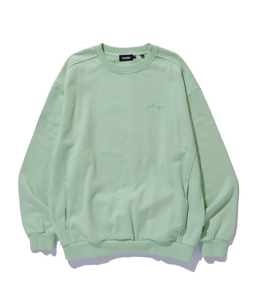 PANELED CREWNECK SWEATSHIRT（スウェット）｜XLARGE（エクストラ