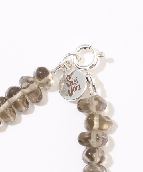 Sisi Joia（シシジョイア）の「Sisi Joia Pebble ガラスネックレス（ネックレス・レディース・ブラック/グリーン/ダークブラウン/グレー・FREE）」の7枚目の写真