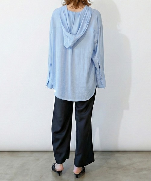 Muscat（マスカット）の「フラワー刺繍ワイドパンツ（その他パンツ・レディース・サンドベージュ/ブラック・F）」の21枚目の写真