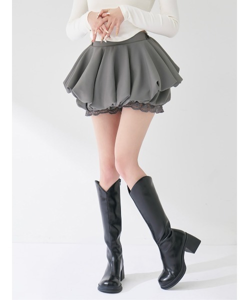 Darichノベルティ付き　ボリュームバルーンミニスカート　ダーリッチ ボリュームバルーンミニスカート（スカート）｜Darich（ダーリッチ）の