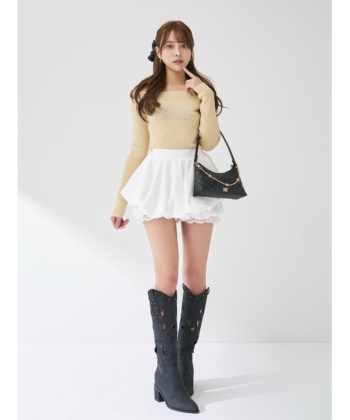 ボリュームバルーンミニスカート（スカート）｜Darich（ダーリッチ）の