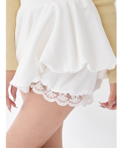 Darich（ダーリッチ）の「ボリュームバルーンミニスカート（スカート・レディース・グレー/ブラック/ホワイト・FREE/FL）」の14枚目の写真