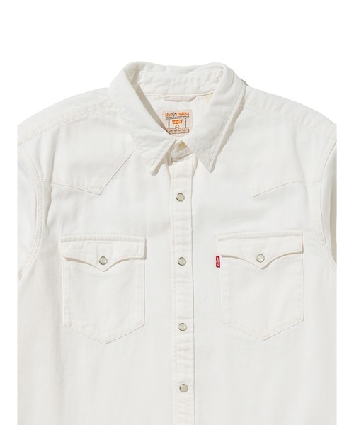 Levi's(リーバイス)の「Levi's/リーバイス ウエスタンシャツ(シャツ/ブラウス・メンズ・ホワイト・XL/L/M/S)」の4枚目の写真