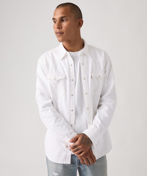 Levi's(リーバイス)の「Levi's/リーバイス ウエスタンシャツ(シャツ/ブラウス・メンズ・ホワイト・XL/L/M/S)」の11枚目の写真