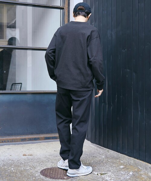 SMITH'S(スミス)の「SMITH'S(スミス)別注ヘンリーネックTシャツ(Tシャツ/カットソー・メンズ・ブラック/オフホワイト・S/M/L/XL)」の10枚目の写真