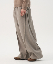 TRIP LE SENS（トリップ ル センス）の「[F/W]カットアウトソフトカーブバンディングパンツ_ベージュ（スウェットパンツ）」