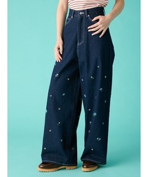 FURFUR | ビーズ刺繍デニムパンツ(デニムパンツ)