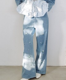 FURFUR | ビーズ刺繍デニムパンツ(デニムパンツ)