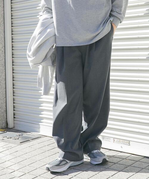 FORK&SPOON（フォークアンドスプーン）の「FORK&SPOON　キャリーマンイージーパンツ（その他パンツ・メンズ・ネイビー/チャコールグレー・4/5）」の11枚目の写真