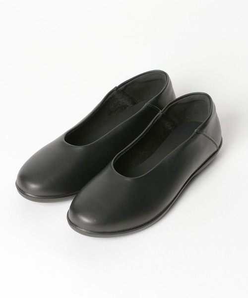 LEPSIM(レプシィム)の「プレーンスニーパー 636588(パンプス・レディース・ブラック/ガンメタ・LARGE/MEDIUM)」の13枚目の写真