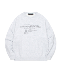 FN OG DOODLE SWEATSHIRT light heather gray