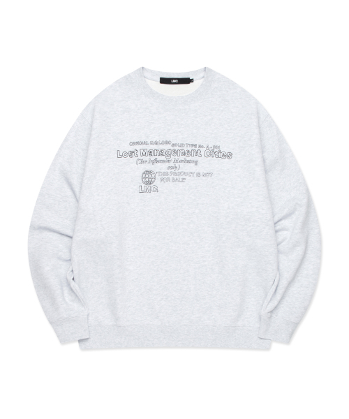 LMCの「FN OG DOODLE SWEATSHIRT light heather gray(スウェット・レディース・その他・S/M/L/XL)」の1枚目の写真