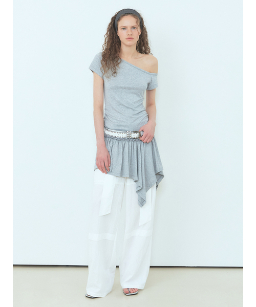 ETMON（エトモン）の「Back String Snap Pants White（その他パンツ・レディース・その他・FREE）」の4枚目の写真