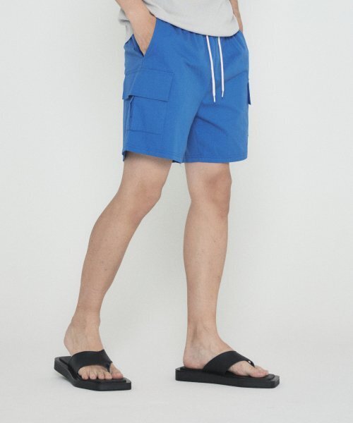 ANALOG MOOD(アナログムード)の「コットンカーゴショーツパンツ(ブルー)(その他パンツ・メンズ・その他・M/L)」の4枚目の写真