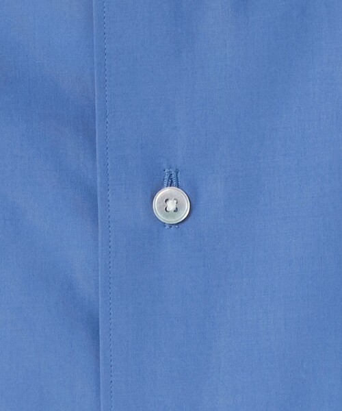 LOEFF(ロエフ)の「<LOEFF>コットン ブロード バンドカラー シャツ(シャツ/ブラウス・レディース・ホワイト/コバルトブルー/ネイビー・0/1)」の6枚目の写真