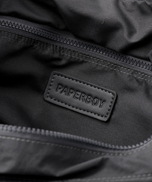PAPERBOY（ペーパーボーイ）の「デュアルポケットメッセンジャーバッグ-ブラック（メッセンジャーバッグ・レディース・その他・FREE）」の7枚目の写真