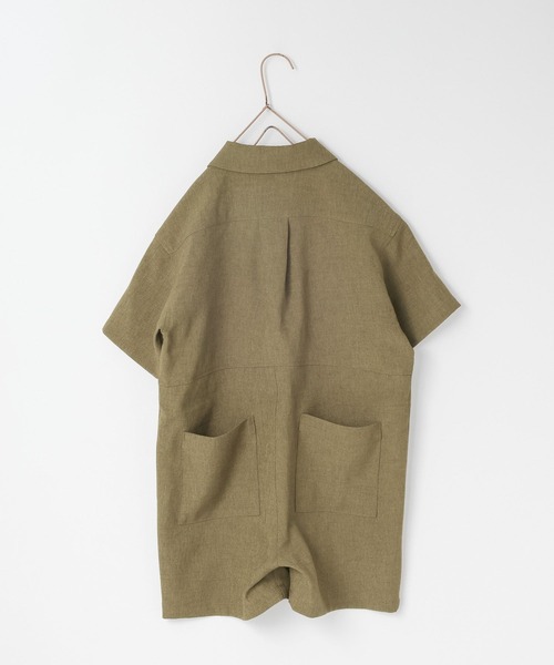 LOWRYS FARM(ローリーズファーム)の「ホップサックオールインワン 603592(つなぎ/オールインワン・キッズ・チャコールグレー/ベージュ/ブラウン系その他・140cm/130cm/120cm/110cm/150cm)」の15枚目の写真