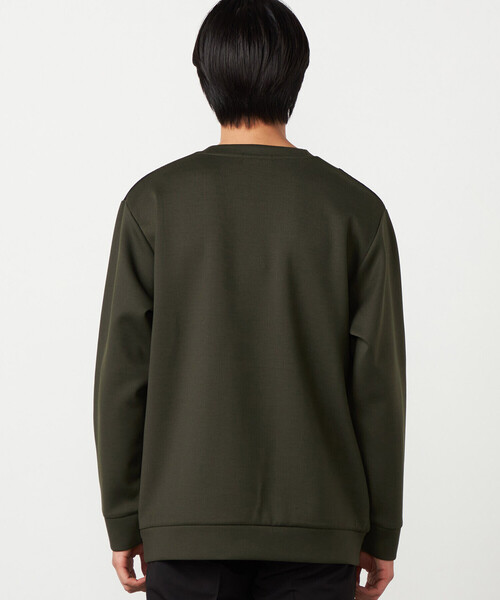 COMME CA ISM(コムサイズム)の「ヘリンボーンコンビ プルオーバー(Tシャツ/カットソー・メンズ・ホワイト/カーキ/ブラック・LARGE/MEDIUM)」の17枚目の写真