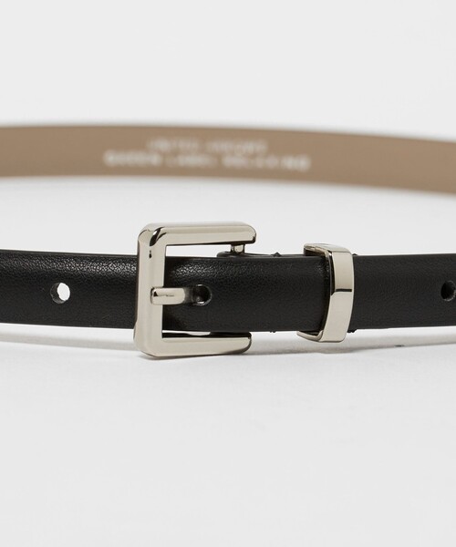 green label relaxing（グリーンレーベルリラクシング）の「ナロー メタルサルカン ベルト（ベルト・レディース・ダークブラウン/ブラック・FREE）」の6枚目の写真