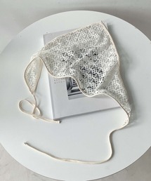 AS KNOW AS plus（アズノゥアズプラス）の「レースアソートバブーシュカ（その他ヘアアクセサリー）」