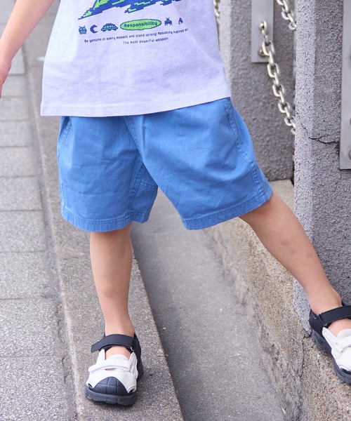 MARKEY'S（マーキーズ）の「製品染めショーツ（その他パンツ・キッズ・ブルー/カーキ/ライム/ピンク/ブラウン/チャコール/ネイビー/パープル/オレンジ/ベージュ・80/90/95/100/110/120/130/140/150）」の6枚目の写真