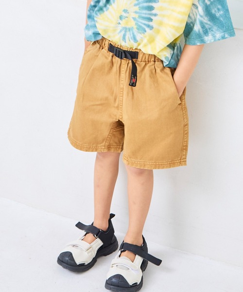 MARKEY'S（マーキーズ）の「製品染めショーツ（その他パンツ・キッズ・ブルー/カーキ/ライム/ピンク/ブラウン/チャコール/ネイビー/パープル/オレンジ/ベージュ・80/90/95/100/110/120/130/140/150）」の3枚目の写真